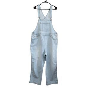 Universal Thread Light Blue Denim Overalls Jumpsuit